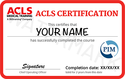ACLS Card