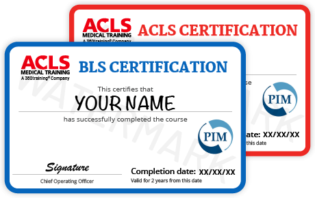 Card Bundle ACLS & BLS
